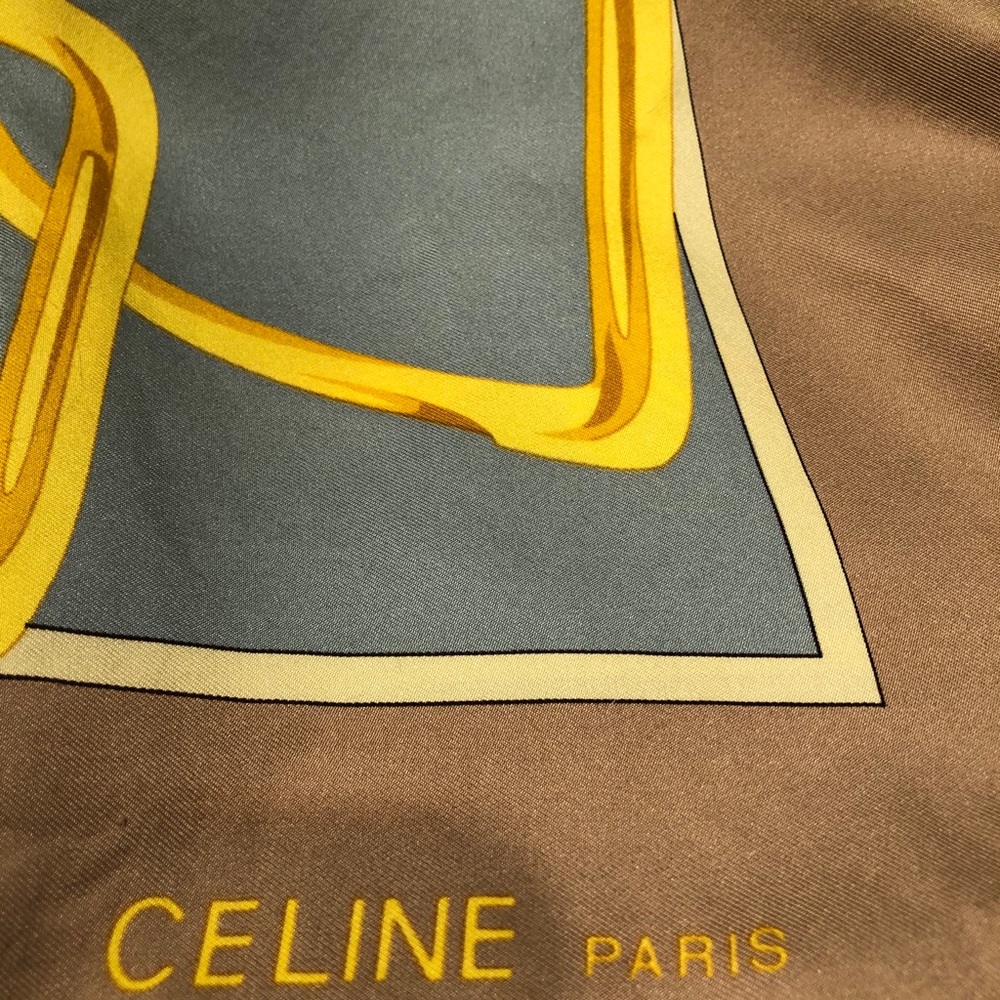 AUTH CÈLINE SCARF - Picture 6 of 9